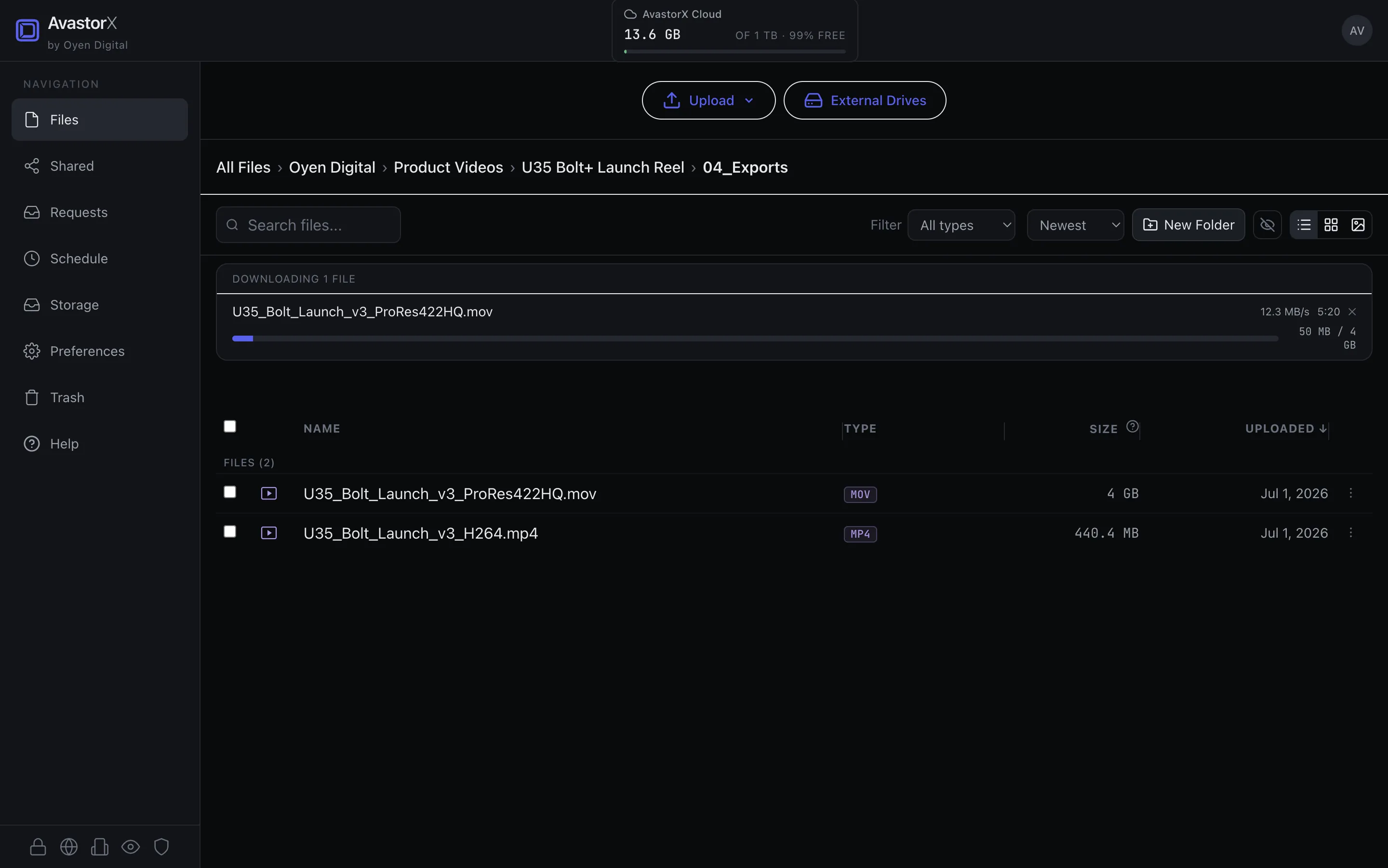 Restoring backed-up files to another machine